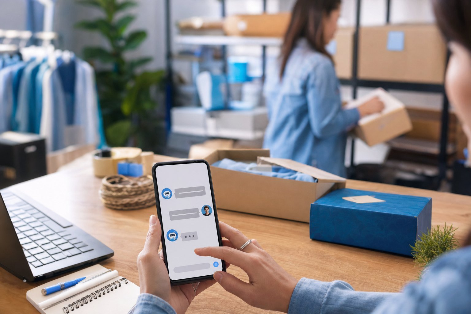 E-ticaret için 7/24 AI Müşteri Asistanı 1 E-ticaret için 7/24 AI Müşteri Asistanı — MY OS